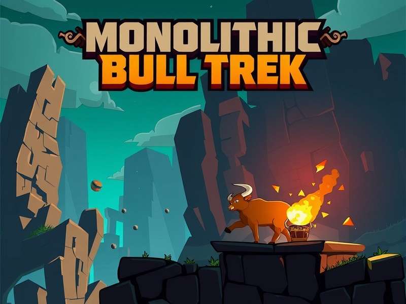 Monolithic Bull Trek Game Banner
